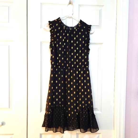 Black and gold small dress - Picture 1 of 1